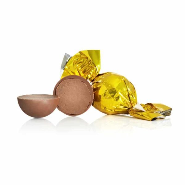 Chokoladekugle - Fldechokolade m. Karamel 1 kg